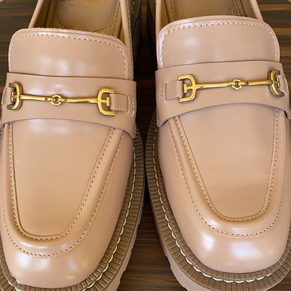 Free People Sam Edelman Laurs Platform Pink Oxford Loafers 9.5 NWOB - Picture 11 of 13